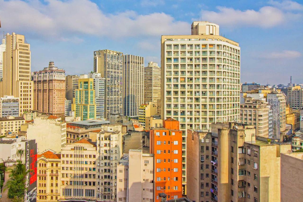 Apto Com Wifi E Home Office No Centro De São Paulo Luaran gambar